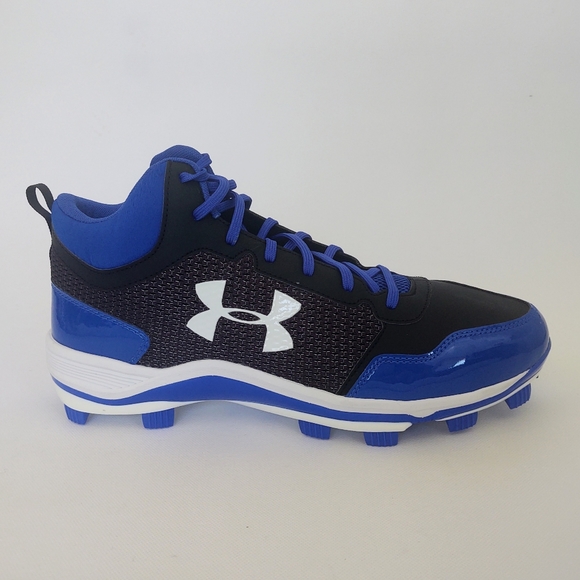 👟Under Armour Heater Mid TPU Baseball Shoes 14 - Picture 5 of 7